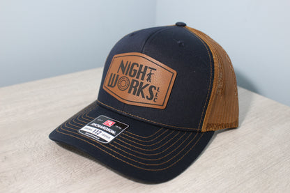 Navy/Caramel Snapback